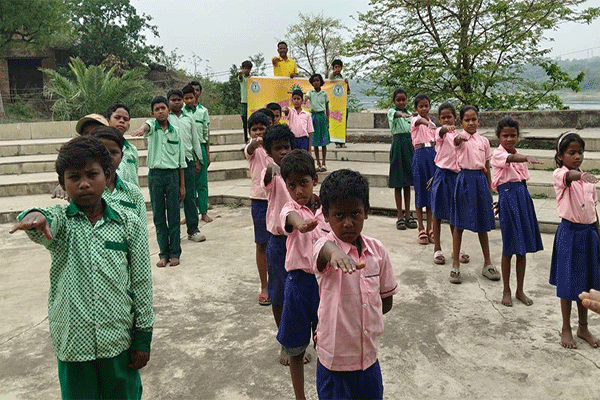 धनबाद : जहाजटांड़ स्कूल के बच्चों ने ली जल संरक्षण की शपथ