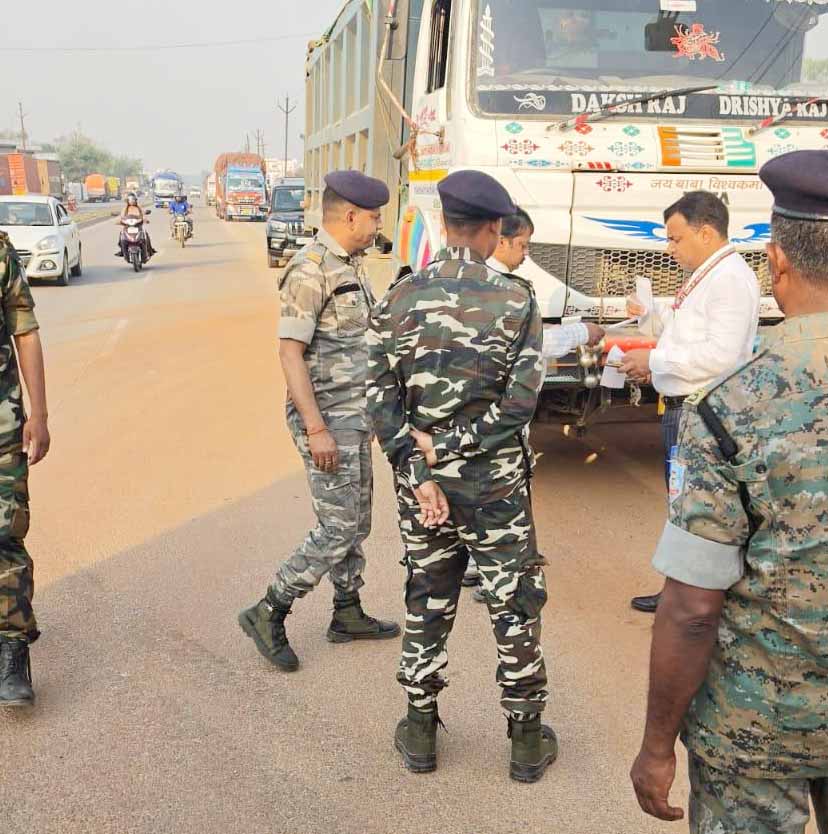 रांची में सघन वाहन जांच अभियान: नियम तोड़ने वालों से वसूला गया 7.64 लाख जुर्माना