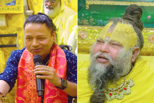 Entertainment News : प्रेमानंद महाराज के आश्रम पहुंचे कैलाश खेर, गाया बम लहरी भजन