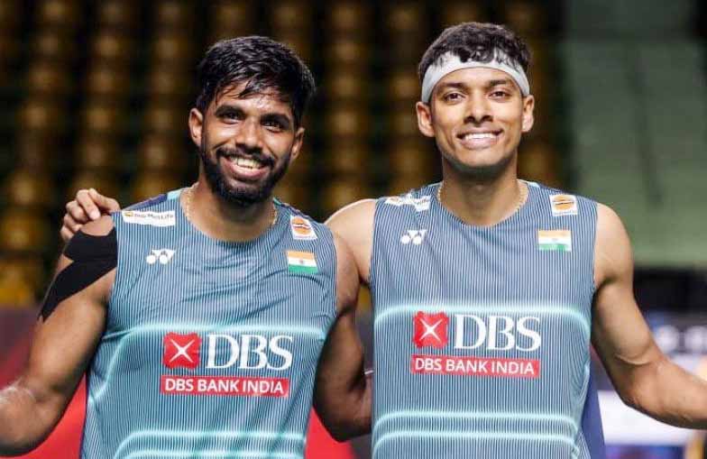 Sports News : मलेशियाई खिलाड़ियों को हरा थाईलैंड ओपन के फाइनल में पहुंची सात्विक-चिराग की जोड़ी
