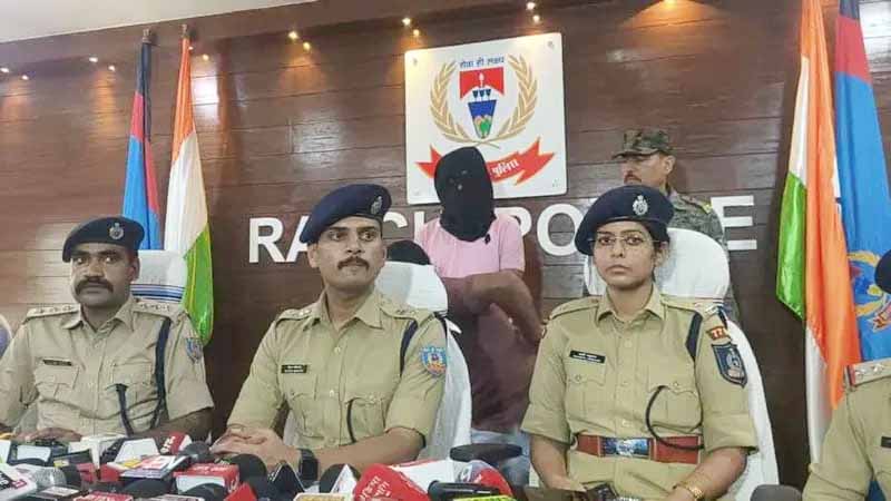 Ranchi News : राधेश्याम को गोली मारने व भाजपा नेता अनिल टाइगर की हत्याकांड का मुख्य आरोपी गिरफ्तार