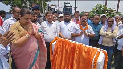 Bokaro News : विधायक ने किया हनुमान नगर पुल का शिलान्यास