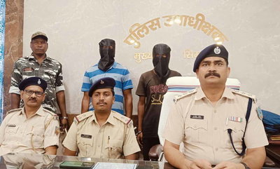 सिमडेगा : अंतरराज्यीय दो बालू तस्कर गिरफ्तार, ट्रैक्टर जब्त