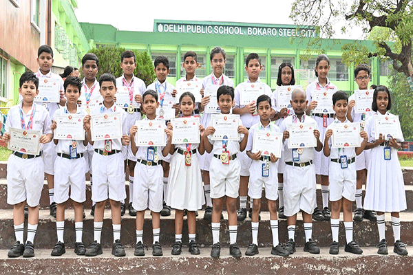 बोकारो : राष्ट्रीय व अंतरराष्ट्रीय ओलंपियाड में डीपीएस के 64 छात्रों ने मारी बाजी