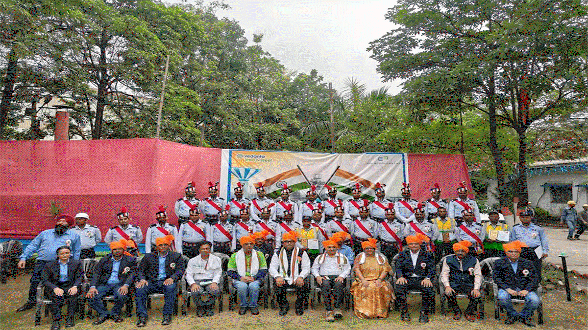 ESL Steel में धूमधाम से मना 80वां स्वतंत्रता दिवस, राष्ट्र निर्माण के प्रति दोहराई प्रतिबद्धता