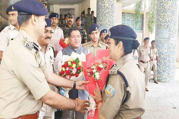 हजारीबाग में जुलूस मार्ग का निरीक्षण खुद करेंगी डीजीपी तदाशा मिश्रा