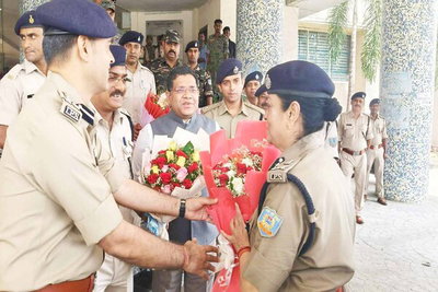 हजारीबाग में जुलूस मार्ग का निरीक्षण खुद करेंगी डीजीपी तदाशा मिश्रा