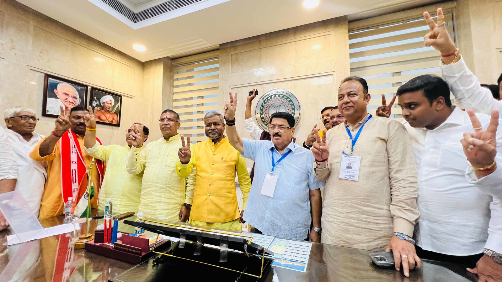 विधानसभा 2029 सेमीफाइनल: भाजपा 4 रन से जीती, कांग्रेस की 9 विकेट से हार