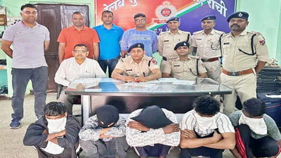 रांची RPF की कार्रवाई: रेलवे संपत्ति चोरी का भंडाफोड़, 4 अरेस्ट, 1 नाबालिग हिरासत में