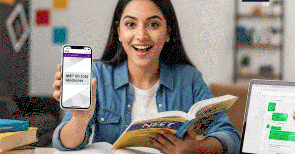 NEET (UG) री-एग्जाम : अभ्यर्थियों को अब WhatsApp पर भेजे जाएंगे आधिकारिक अपडेट, NTA ने जारी की एडवाइजरी