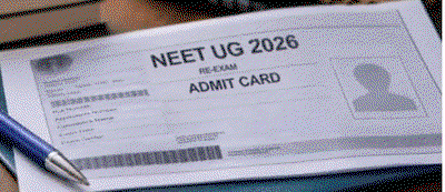 NEET UG :  परीक्षा के लिए एडमिट कार्ड दोबारा डाउनलोड करने की जरूरत नहीं, NTA ने जारी किया स्पष्टीकरण