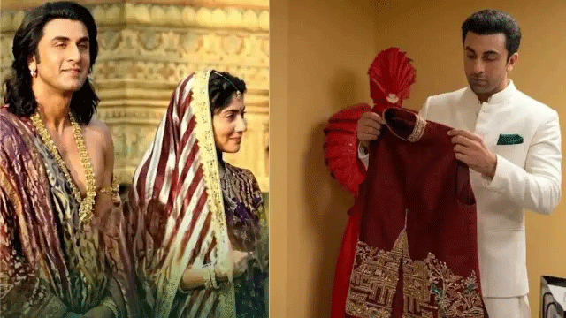 रामायण स्क्रीनिंग में Ranbir Kapoor को एक फैन ने भेंट की ‘राम मंदिर’ वाली बनियान