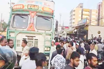 रांची : स्कूटी सवार महिला को ट्रक ने कुचला, मौत