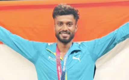 Sports News : एशियाई एथलेटिक्स चैंपियनशिप में सासाराम के पीयूष राज ने जीता कांस्य