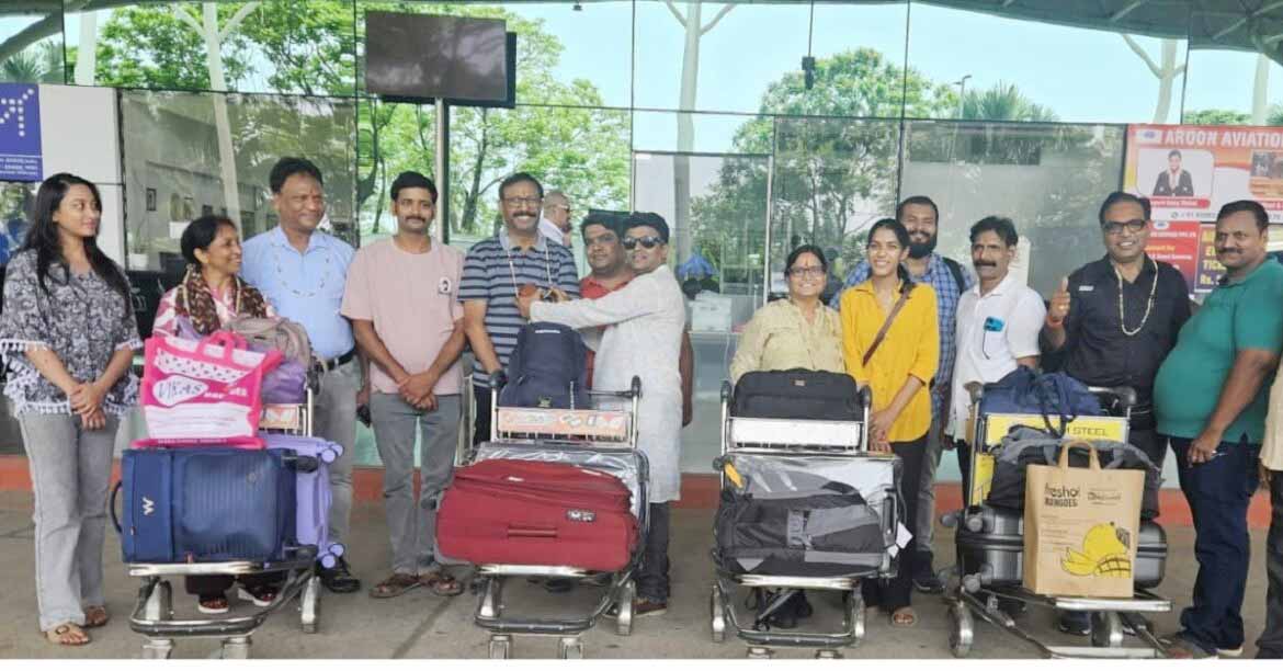 Ranchi : श्रद्धालुओं का जत्था कैलाश मानसरोवर के लिए रवाना