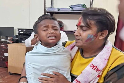 रांची: कचहरी चौक पर बच्चा अपने परिजनों से बिछड़ा, कंट्रोल रूम में है सुरक्षित