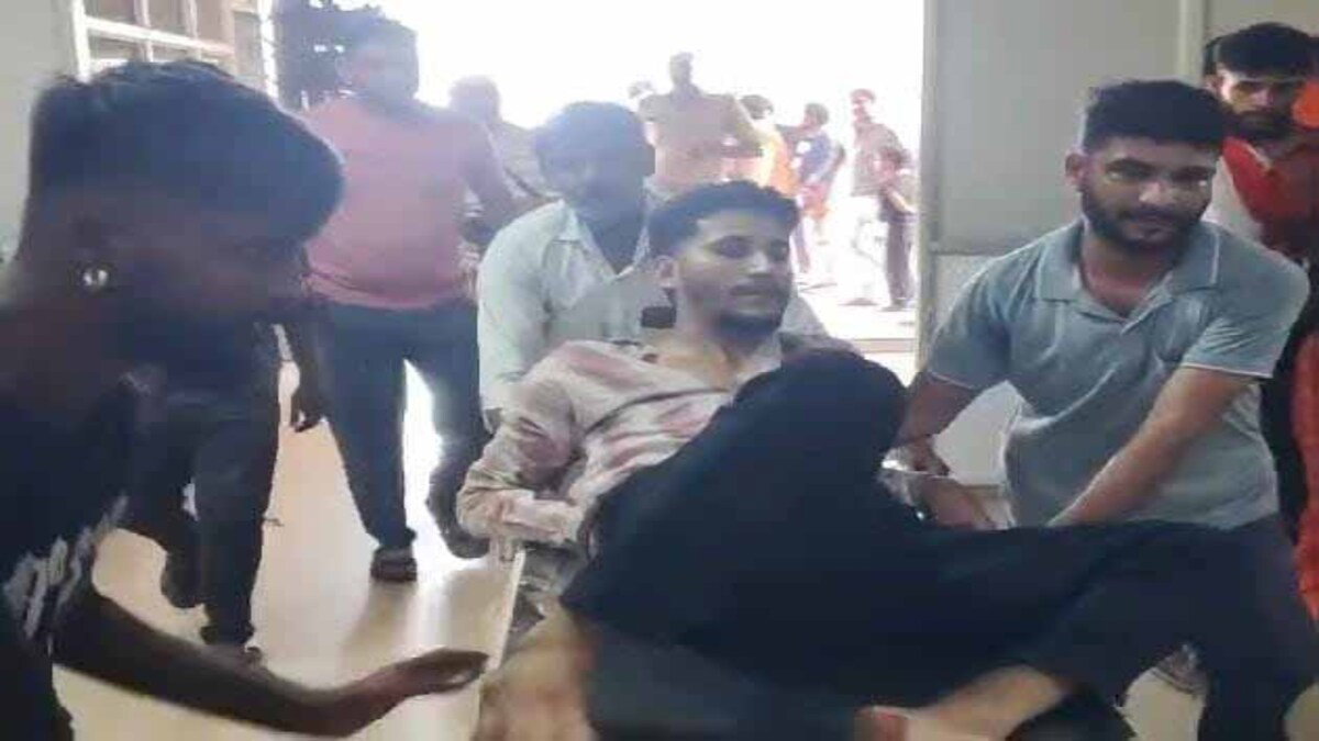 Injured Saddam