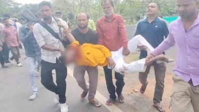 Jamtara News : तेज रफ्तार बाइक हाइवा से टकराई, दो किशोर घायल, धनबाद रेफर