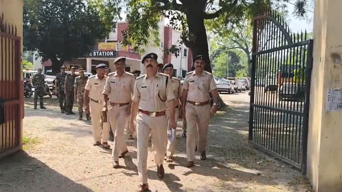 The police conducted a patrol