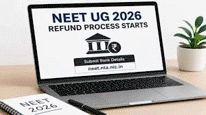 Education News : NEET UG परीक्षा शुल्क रिफंड के लिए NTA ने शुरू किया पोर्टल, 27 मई तक भरें बैंक डिटेल्स