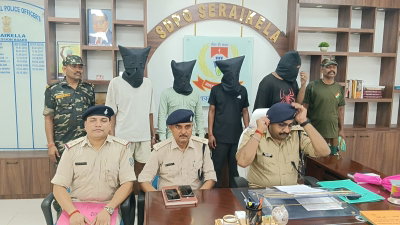 Saraikela News : टाटा स्टील से स्क्रैप चोरी का खुलासा, 10 टन लोहा जब्त, 4 गिरफ्तार