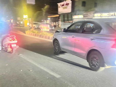 Ranchi : ACB के वकील की कार को तेज रफ्तार वाहन ने मारी टक्कर, जगन्नाथपुर थाना में शिकायत