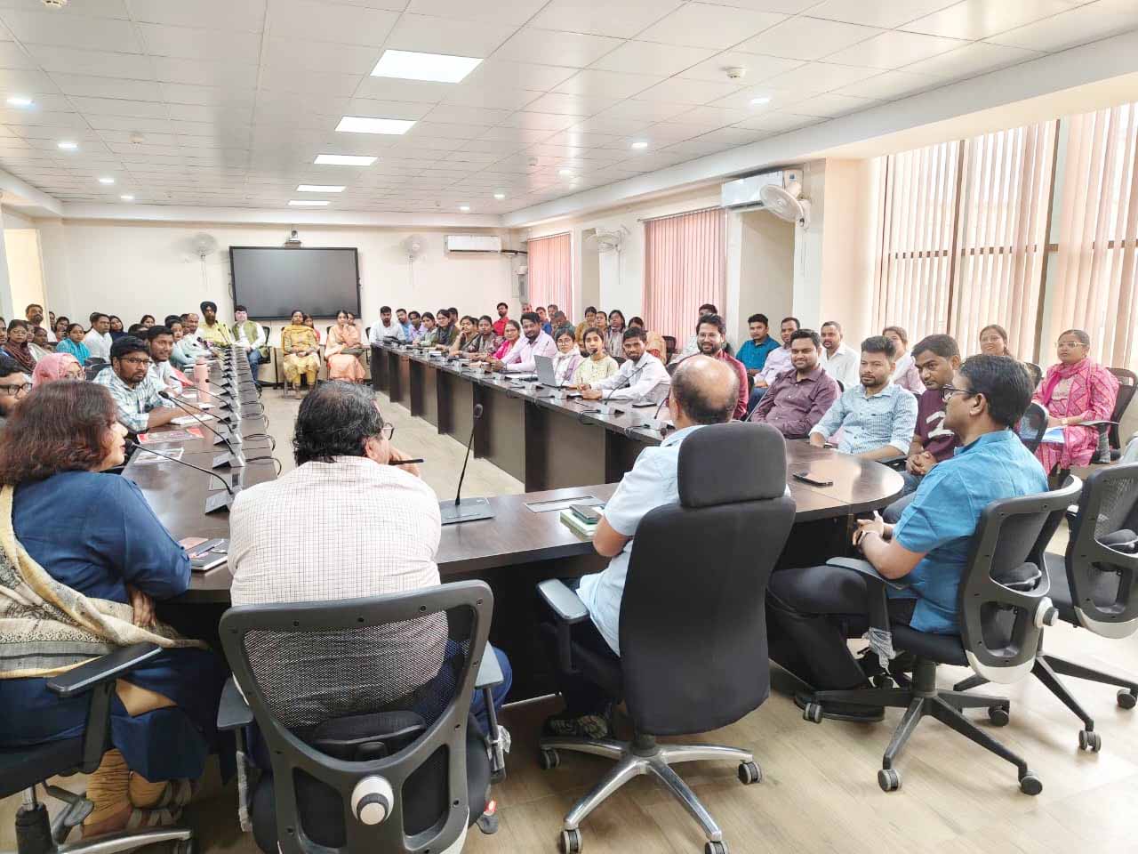 रांची: DSPMU कुलपति की शोधार्थियों व विभागाध्यक्षों के साथ बैठक, शैक्षणिक सुधार पर जोर