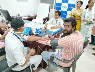 रांची : जुडको में हेल्थ चेकअप कैंप का आयोजन, कर्मचारियों ने उठाया लाभ