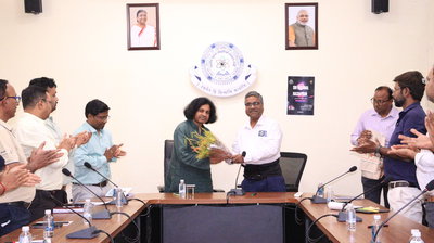 DSPMU में मानवाधिकार पर संवाद, NHRC के पर्यवेक्षक कन्हैया त्रिपाठी ने दिए सुझाव