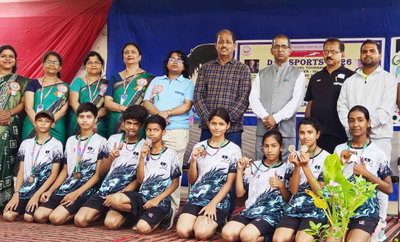 Hazaribagh News: DAV क्लस्टर-III टेबल टेनिस में खिलाड़ियों ने दिखाया दम