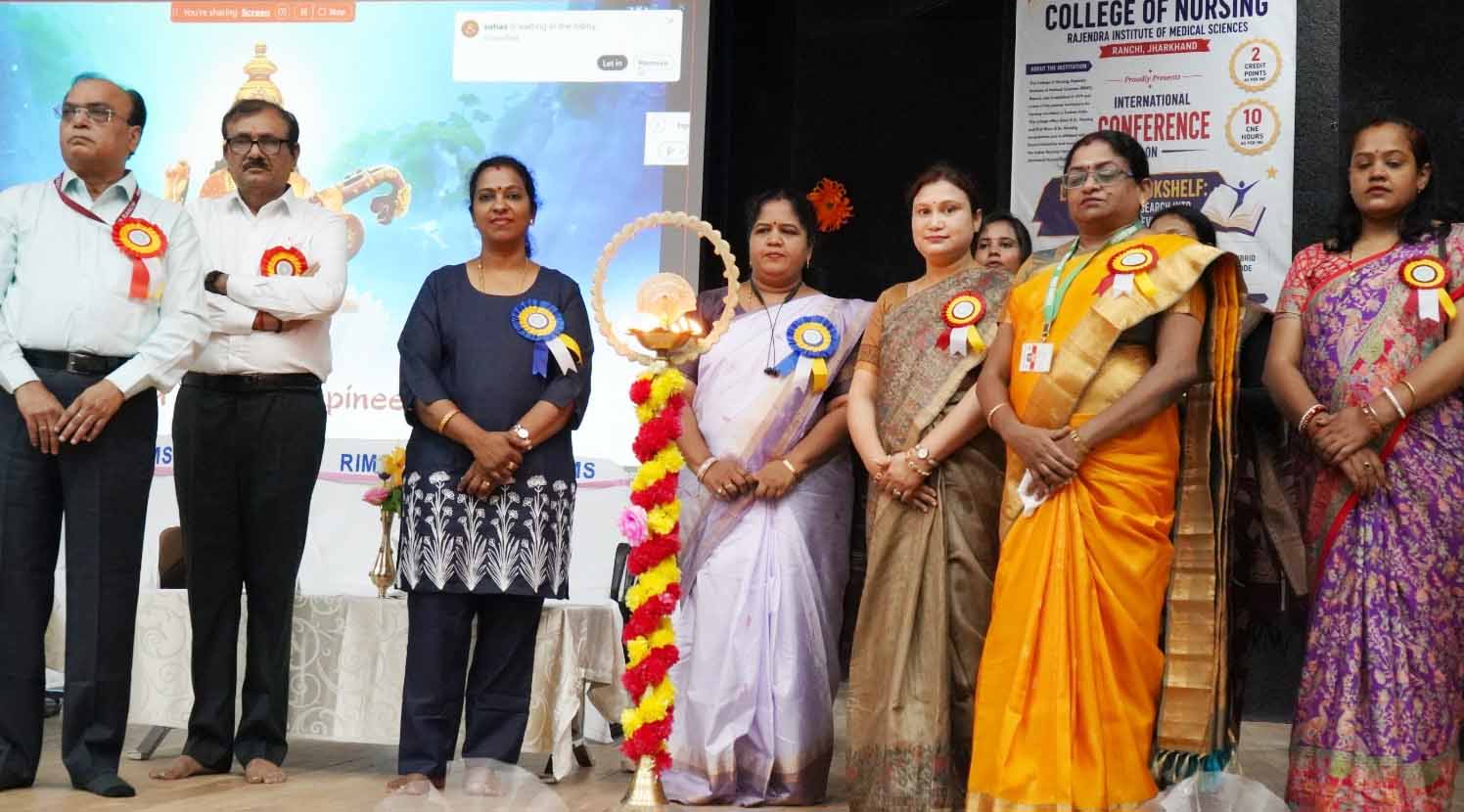 रिम्स में शुरू हुआ अंतरराष्ट्रीय सम्मेलन, नर्सिंग रिसर्च और वैज्ञानिक लेखन पर होगा मंथन