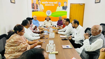 Ranchi : भाजपा चुनाव समिति की बैठक में संगठन विस्तार पर मंथन, बूथ स्तर तक मजबूती का संकल्प