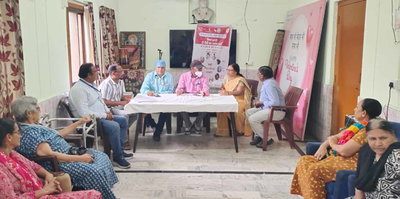 Ranchi : वृद्धाश्रम में टीबी जांच अभियान, 55 लोगों की स्क्रीनिंग में दो संदिग्ध मिले