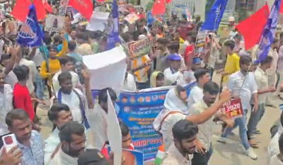 Bihar : नीट पेपर लीक मामले में सड़क पर उतरे छात्रों पर लाठीचार्ज, तेज प्रताप यादव हिरासत में