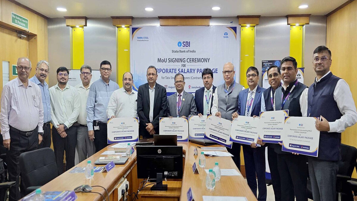 Jamshedpur News : टाटा स्टील के कर्मचारियों को SBI देगा 1.10 करोड़ तक का दुर्घटना बीमा