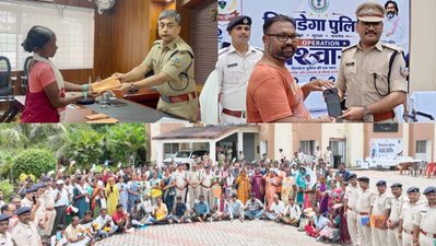 गुम हुए मोबाइल वापस मिलने से लोगों के चेहरे पर आई मुस्कान, कहा- थैंक यू झारखंड पुलिस