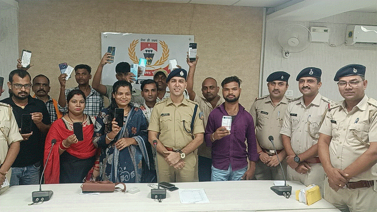 Police and SP Kapil Chaudhary