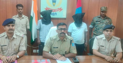 khunti News : गोली मारकर युवक को किया घायल, दो आरोपी गिरफ्तार