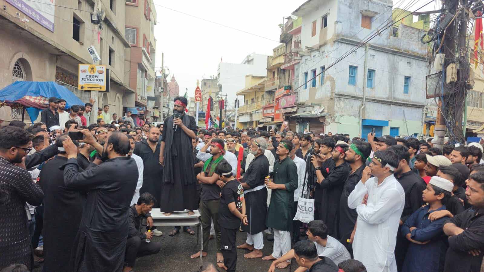 Ranchi News : शिया समुदाय ने निकाला जुलूस-ए-आशूर, इमाम हुसैन को दी श्रद्धांजलि