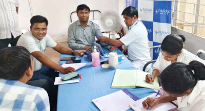 Ranchi : ATS कैंप परिसर में लगा मेडिकल कैंप, 165 पुलिस पदाधिकारी व कर्मियों ने कराई जांच