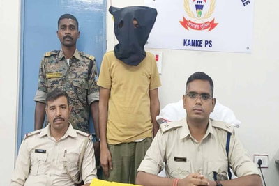 Ranchi : कांके में जमीन कब्जाने व फायरिंग मामले का मुख्य आरोपी पश्चिम बंगाल से गिरफ्तार