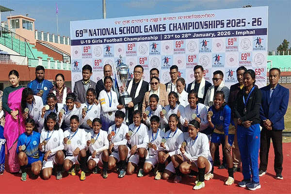 झारखंड की बेटियों ने रचा इतिहास, अंडर-19 राष्ट्रीय स्कूली फुटबॉल में स्वर्ण पदक पर किया कब्जा