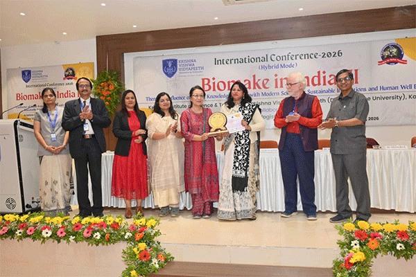 रांची : मारवाड़ी कॉलेज की बायोटेक अध्यापिका डॉ. पिंकी राज साहू को मिला अंतरराष्ट्रीय बायो-स्टार्टअप अवार्ड