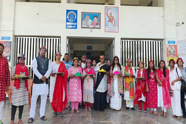 राधा गोविन्द विश्वविद्यालय में होली रंगोत्सव का भव्य आयोजन