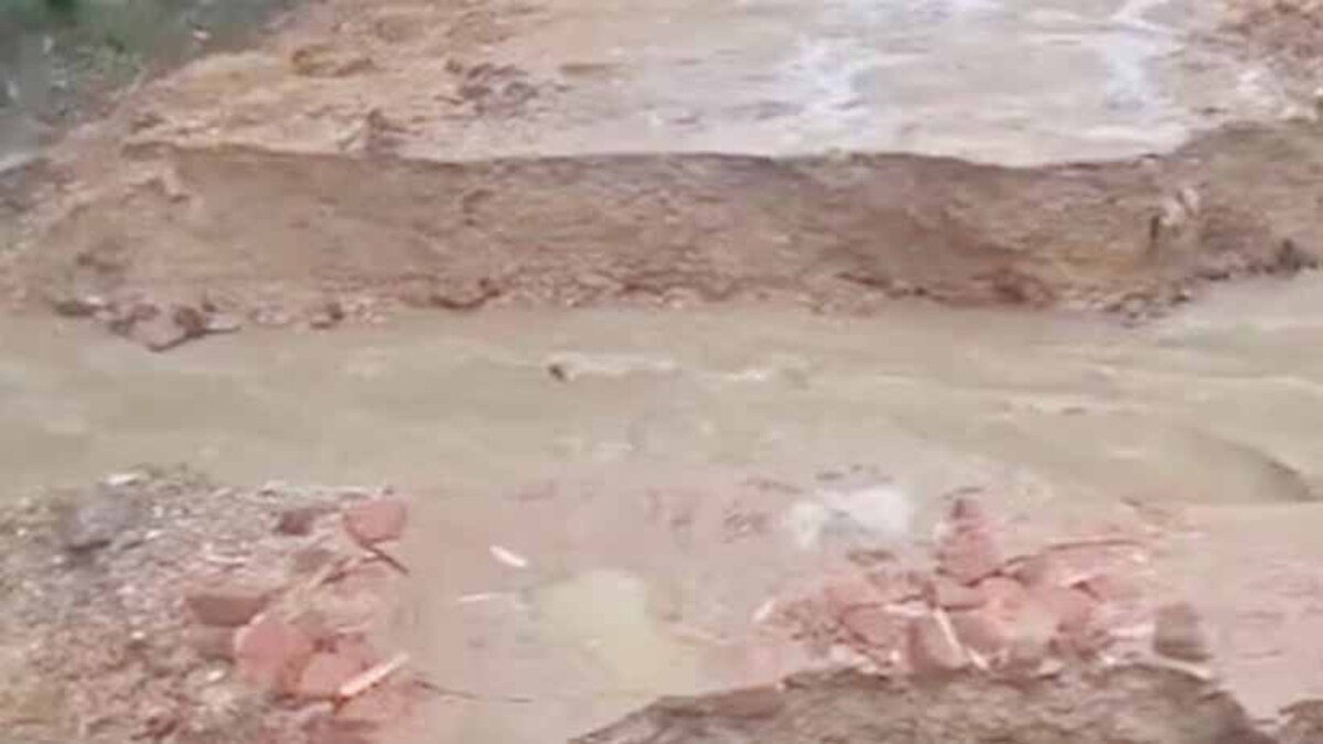 Damaged Culvert