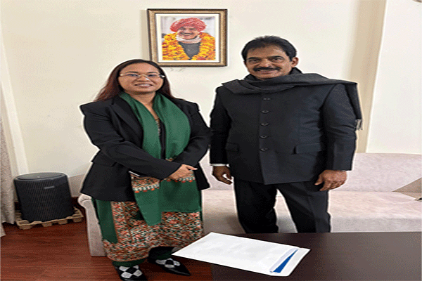 केसी वेणुगोपाल से मिली कृषि मंत्री, मनरेगा संग्राम सहित कई मुद्दों पर हुई चर्चा