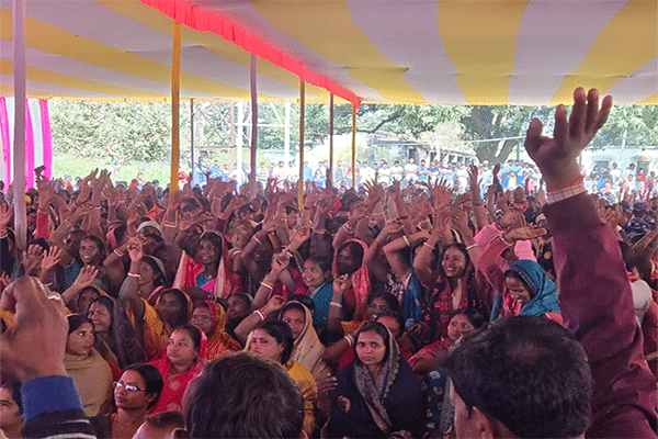 भागलपुर : पावर प्लांट को ग्रामीणों की हरी झंडी, हाथ उठाकर दी पूर्ण सहमति