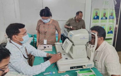 रामगढ़: बिहार फाउंड्री एंड कास्टिंग्स लिमिटेड ने किया निःशुल्क नेत्र जांच शिविर का आयोजन