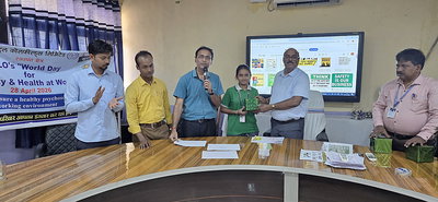 DAV रजरप्पा में पोस्टर व स्लोगन प्रतियोगिता आयोजित, सफल प्रतिभागी हुए पुरस्कृत