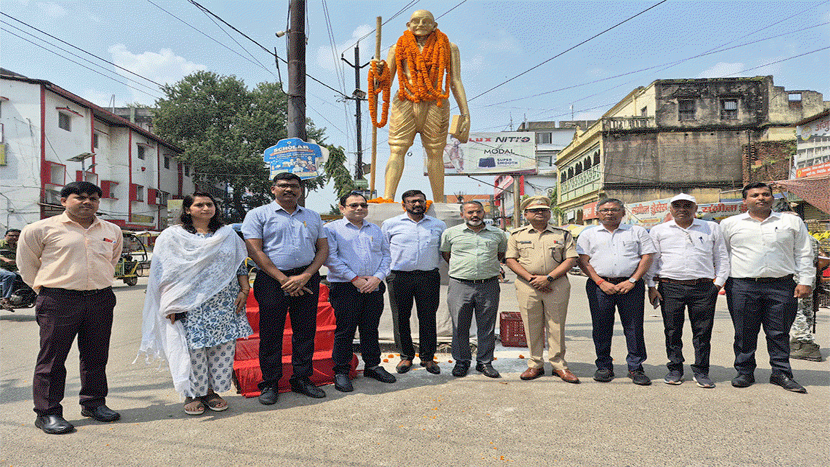 Tribute program on Gandhi Jaya